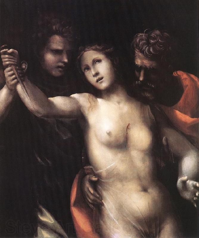 SODOMA, Il The Death of Lucretia kjh France oil painting art